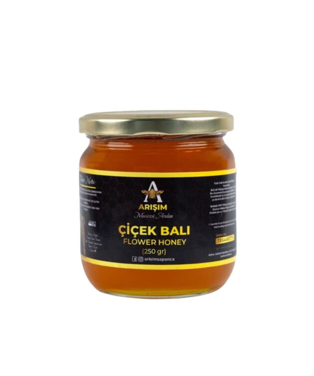 Doğal Ova Çiçek Balı (250gr)